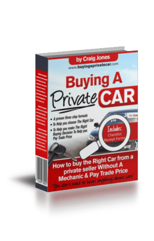 Buying A Private Car eBook Cover